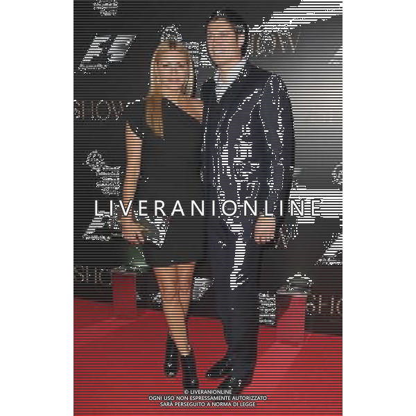 Tess Daly and Vernon Kay at the F1 Party in aid of Great Ormond Street Hospital (GOSH) Children\'s Charity at the V\'A, London, England