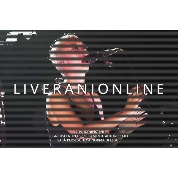 Alisa Xayalith of New Zealand band The Naked And Famous performing at Shepherd\'s Bush Empire, London, England, UK on Wednesday 2nd July 2014. ©PHOTOSHOT /Agenzia Aldo Liverani sas - ITALY ONLY - EDITORIAL USE ONLY