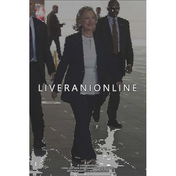 Hilary Clinton at the BBC Studios in London, England. 3rd July 2014. AG ALDO LIVERANI SAS ONLY ITALY