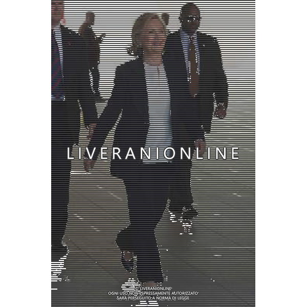 Hilary Clinton at the BBC Studios in London, England. 3rd July 2014. AG ALDO LIVERANI SAS ONLY ITALY