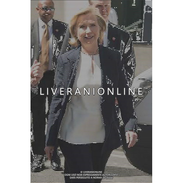 Hilary Clinton at the BBC Studios in London, England. 3rd July 2014. AG ALDO LIVERANI SAS ONLY ITALY
