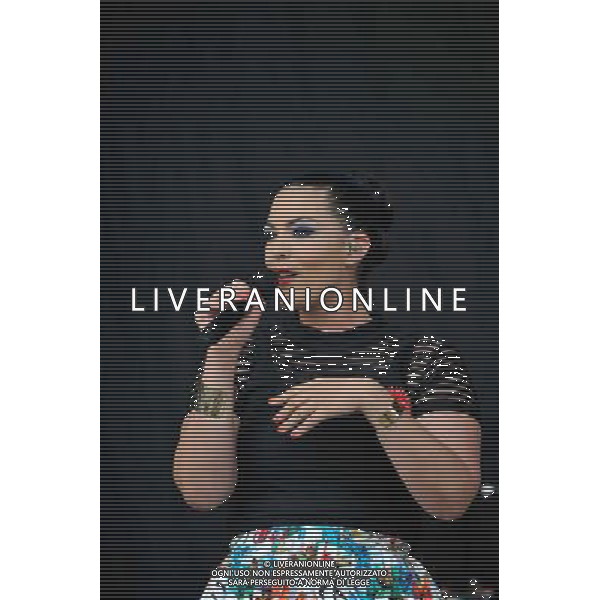 Caro Emerald performs on the Pyramis stage on Day 3 of the Glastonbury Festival at Worthy Farm on June 29, 2014 in Glastonbury, England. ©PHOTOSHOT /Agenzia Aldo Liverani sas - ITALY ONLY - EDITORIAL USE ONLY