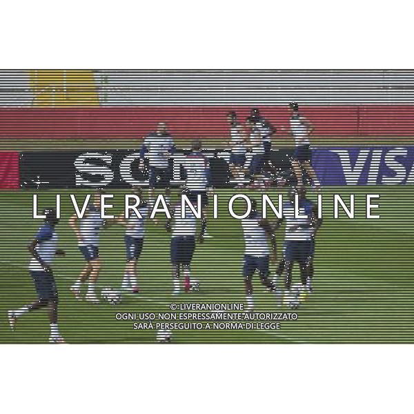 Entrainement France - 01.07.2014 - Entrainement -Equipe de France - Coupe du Monde 2014 -Ribeirao Preto- Photo : Dave Winter / Icon Sport /Agenzia Aldo Liverani sas - ITALY ONLY - Conferenza stampa e allenamento della nazionale di calcio della Francia - Coppa Mondo FIFA Brasile 2014 *** Local Caption ***