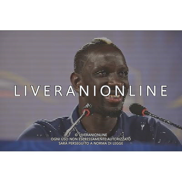 Mamadou SAKHO - 02.07.2014 - Conference de presse - Equipe de France - Coupe du Monde 2014 Photo : Dave Winter / Icon Sport /Agenzia Aldo Liverani sas - ITALY ONLY - Conferenza stampa e allenamento della nazionale di calcio della Francia - Coppa Mondo FIFA Brasile 2014