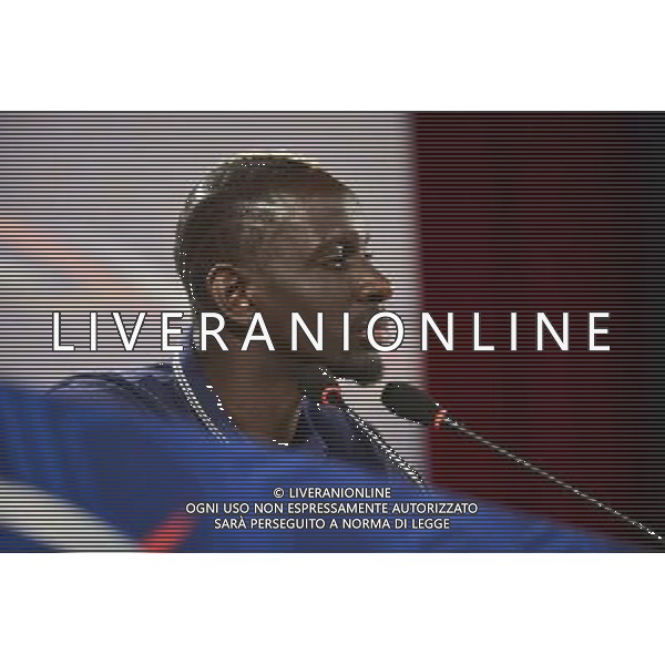 Mamadou SAKHO - 02.07.2014 - Conference de presse - Equipe de France - Coupe du Monde 2014 Photo : Dave Winter / Icon Sport /Agenzia Aldo Liverani sas - ITALY ONLY - Conferenza stampa e allenamento della nazionale di calcio della Francia - Coppa Mondo FIFA Brasile 2014