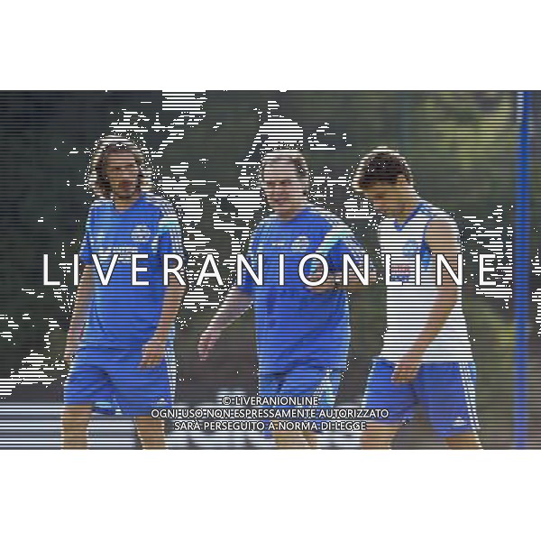 Marcelo BIELSA / Lucas MENDES - 27.06.2014 - Reprise Entrainement Marseille - Ligue 1 Photo : Gaston Petrelli / Icon Sport /Agenzia Aldo Liverani sas - ITALY ONLY - EDITORIAL USE ONLY - ALLENAMENTO MARSIGLIA LIGA 1