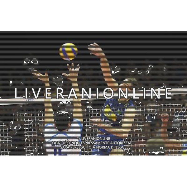 Italia - Brasile partita di pallavolo, valida per la World League di volley a Bologna 03 luglio 2014 ©Schicchi/Agenzia Aldo Liverani sas