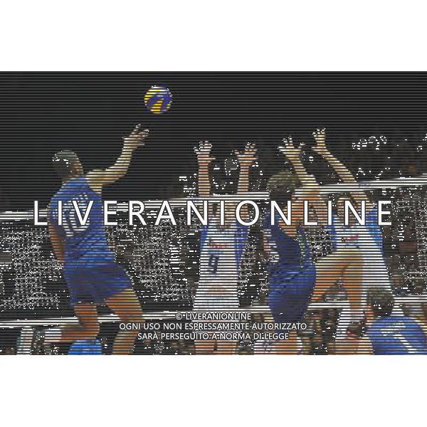 Italia - Brasile partita di pallavolo, valida per la World League di volley a Bologna 03 luglio 2014 ©Schicchi/Agenzia Aldo Liverani sas