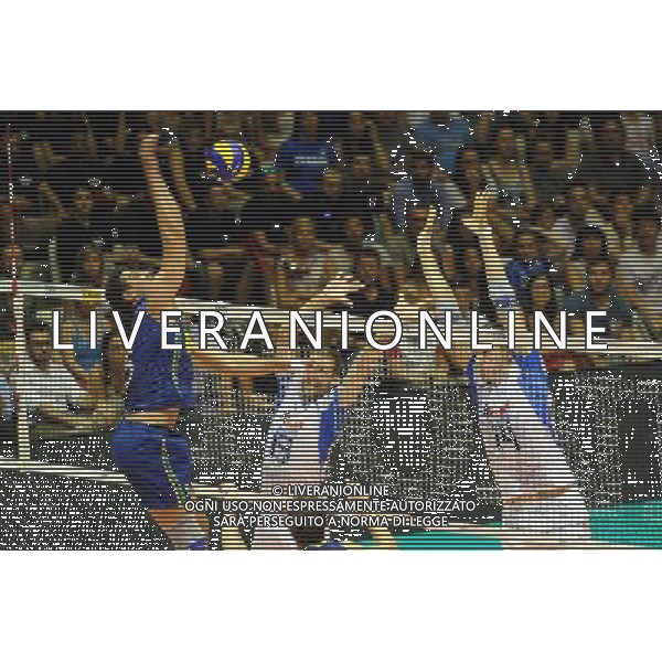 Italia - Brasile partita di pallavolo, valida per la World League di volley a Bologna 03 luglio 2014 ©Schicchi/Agenzia Aldo Liverani sas