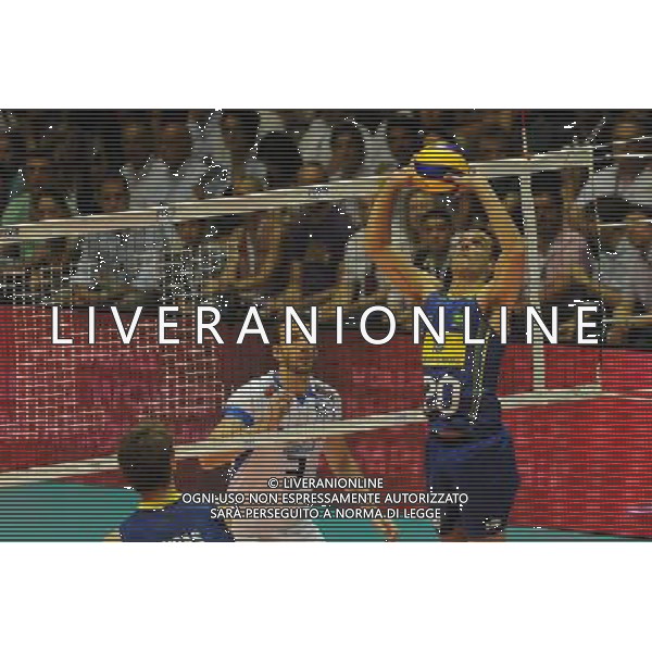 Italia - Brasile partita di pallavolo, valida per la World League di volley a Bologna 03 luglio 2014 nella foto RAPHAEL ©Schicchi/Agenzia Aldo Liverani sas