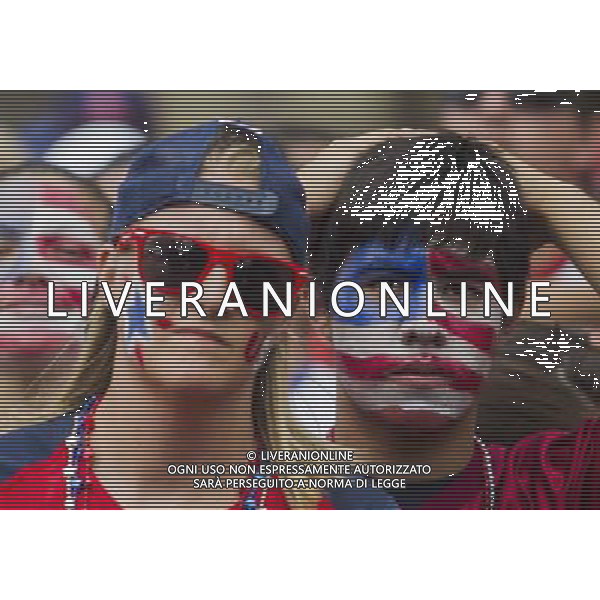 7 1 2 1 16 ( ) United States fans react while watching the World Cup soccer match between the U.S. and Belgium at a viewing party on Tuesday, July 1, 2014, in Redondo Beach, California. Belgium won 2-1 in extra time. (Xinhua/Zhao Hanrong) ©PHOTOSHOT /Agenzia Aldo Liverani sas - ITALY ONLY - EDITORIAL USE ONLY ©PHOTOSHOT/Agenzia Aldo Liverani sas - ITALY ONLY - EDITORIAL USE ONLY