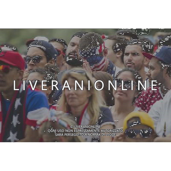 7 1 2 1 16 ( ) United States fans react while watching the World Cup soccer match between the U.S. and Belgium at a viewing party on Tuesday, July 1, 2014, in Redondo Beach, California. Belgium won 2-1 in extra time. (Xinhua/Zhao Hanrong) ©PHOTOSHOT /Agenzia Aldo Liverani sas - ITALY ONLY - EDITORIAL USE ONLY ©PHOTOSHOT/Agenzia Aldo Liverani sas - ITALY ONLY - EDITORIAL USE ONLY