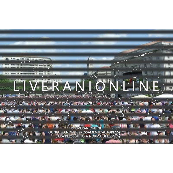 (140701) -- WASHINGTON D.C., July 1, 2014 () -- Fans of the U.S. watch the televised 2014 FIFA World Cup match between the U.S. and Belgium in Washington D.C., the United States, on July 1, 2014. Belgium won 2-1 over U.S. after 120 minutes and qualified for quarter-finals on Tuesday. (/Yin Bogu) ©PHOTOSHOT /Agenzia Aldo Liverani sas - ITALY ONLY - EDITORIAL USE ONLY ©PHOTOSHOT/Agenzia Aldo Liverani sas - ITALY ONLY - EDITORIAL USE ONLY