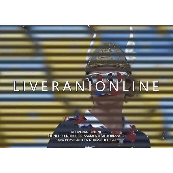 FIFA World Cup Brasile 2014 Quarti di Finale Rio de Janeiro - 04.07.2014 Francia-Germania Nella Foto:TIFOSI /Ph.Vitez-Ag. Aldo Liverani