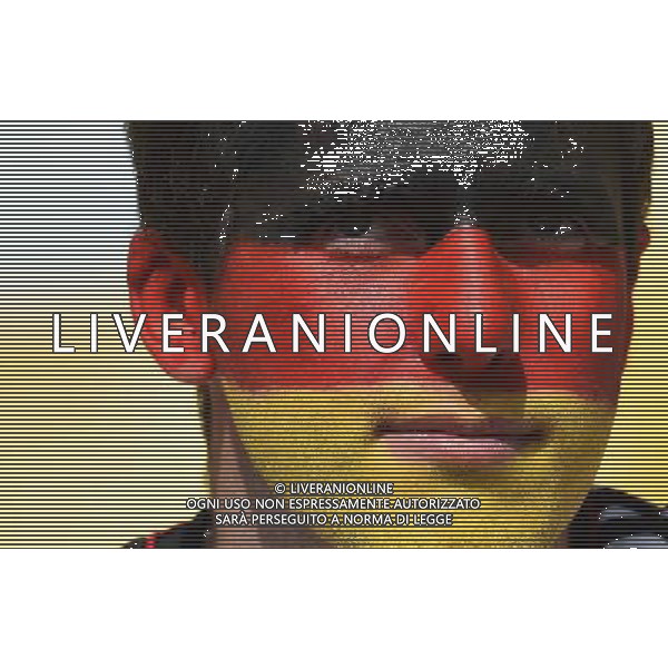 FIFA World Cup Brasile 2014 Quarti di Finale Rio de Janeiro - 04.07.2014 Francia-Germania Nella Foto:TIFOSI /Ph.Vitez-Ag. Aldo Liverani