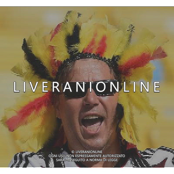 FIFA World Cup Brasile 2014 Quarti di Finale Rio de Janeiro - 04.07.2014 Francia-Germania Nella Foto:TIFOSI /Ph.Vitez-Ag. Aldo Liverani