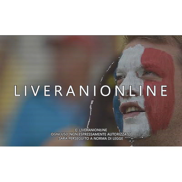 FIFA World Cup Brasile 2014 Quarti di Finale Rio de Janeiro - 04.07.2014 Francia-Germania Nella Foto:TIFOSI /Ph.Vitez-Ag. Aldo Liverani