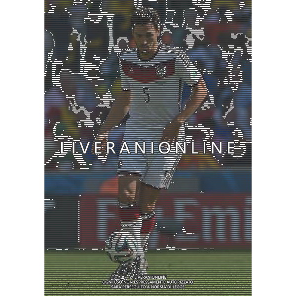 FIFA World Cup Brasile 2014 Quarti di Finale Rio de Janeiro - 04.07.2014 Francia-Germania Nella Foto:hummels /Ph.Vitez-Ag. Aldo Liverani