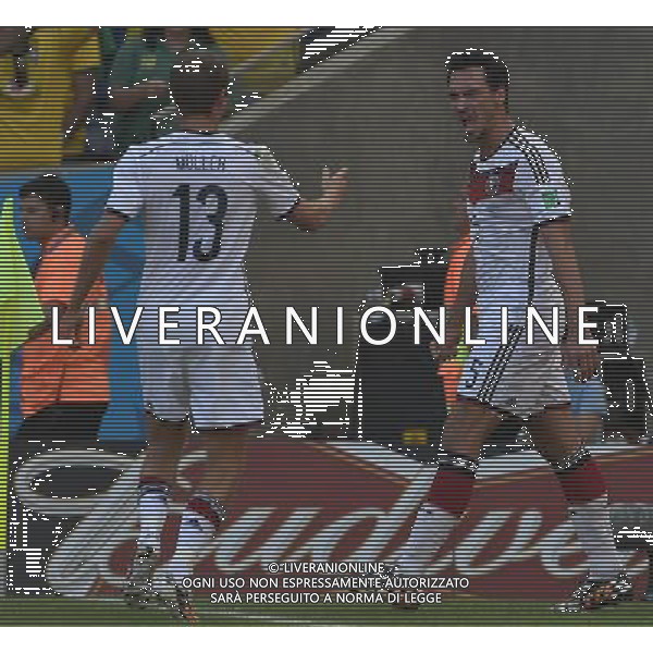 FIFA World Cup Brasile 2014 Quarti di Finale Rio de Janeiro - 04.07.2014 Francia-Germania Nella Foto:hummels esulta /Ph.Vitez-Ag. Aldo Liverani