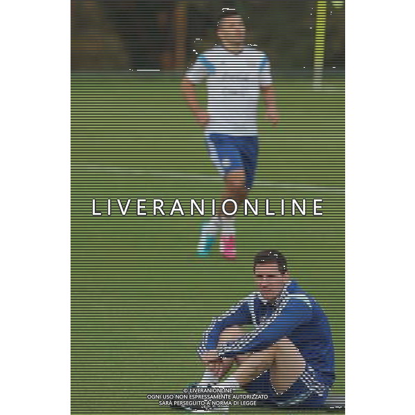 BRASIL2014 Télam Belo Horizonte Brasil 02/07/2014 El seleccionado argentino de fútbol volvió esta tarde a los entrenamientos en Cidade do Galo.El plantel argentino se dividió en grupos para realizar tareas de distinta intensidad de cara al partido del sábado próximo ante Bélgica en el estadio Nacional de Brasilia. Foto:Alejandro Amdan/enviado especial/Télam/cf ©PHOTOSHOT/Agenzia Aldo Liverani sas - ITALY ONLY - EDITORIAL USE ONLY