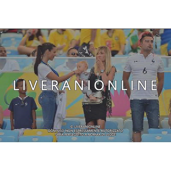 Ludivine SAGNA / Fiona CABAYE - 04.07.2014 - France / Allemagne - 1/4 deFinale de la Coupe du Monde 2014 Photo : Dave Winter / Icon Sport AG ALDO LIVERANI SAS ONLY ITALY