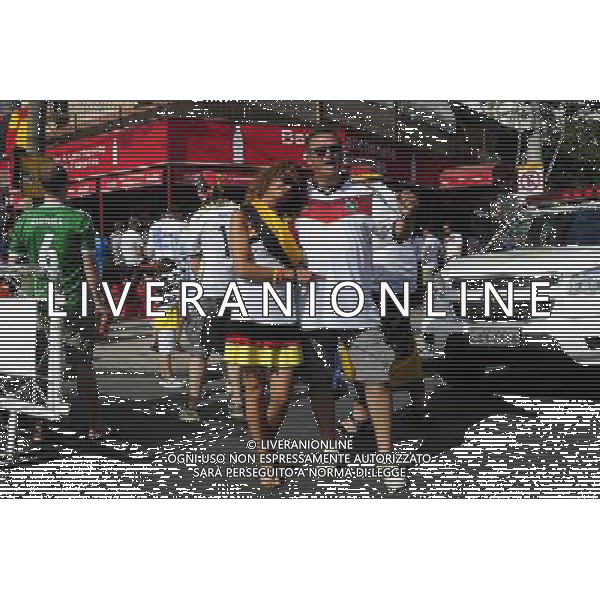 Supporters Allemagne - 04.07.2014 - France / Allemagne - 1/4 deFinale de la Coupe du Monde 2014 Photo : Dave Winter / Icon Sport AG ALDO LIVERANI SAS ONLY ITALY