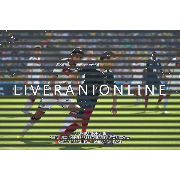 Mathieu VALBUENA - 04.07.2014 - France / Allemagne - 1/4 deFinale de la Coupe du Monde 2014 Photo : Dave Winter / Icon Sport AG ALDO LIVERANI SAS ONLY ITALY