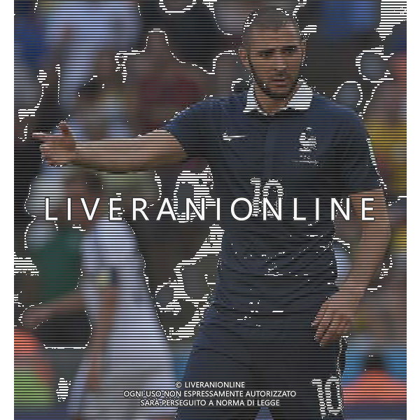 FIFA World Cup Brasile 2014 Quarti di Finale Rio de Janeiro - 04.07.2014 Francia-Germania Nella Foto:benzema /Ph.Vitez-Ag. Aldo Liverani