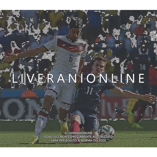 FIFA World Cup Brasile 2014 Quarti di Finale Rio de Janeiro - 04.07.2014 Francia-Germania Nella Foto:griezmann-khedira /Ph.Vitez-Ag. Aldo Liverani