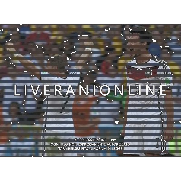 FIFA World Cup Brasile 2014 Quarti di Finale Rio de Janeiro - 04.07.2014 Francia-Germania Nella Foto:esultanza finale hummels /Ph.Vitez-Ag. Aldo Liverani