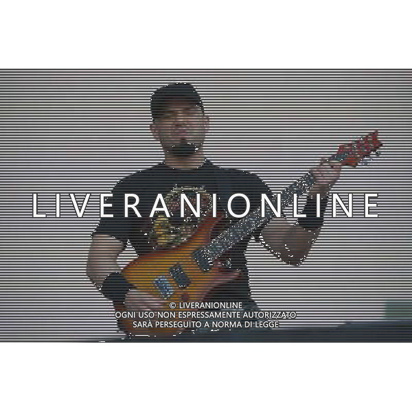 Marc Rizzo of Brazilian American metal band Soulfly perform at British Summer Time, Hyde Park, London, England, UK on Friday 4th July 2014. AG ALDO LIVERANI SAS ONLY ITALY