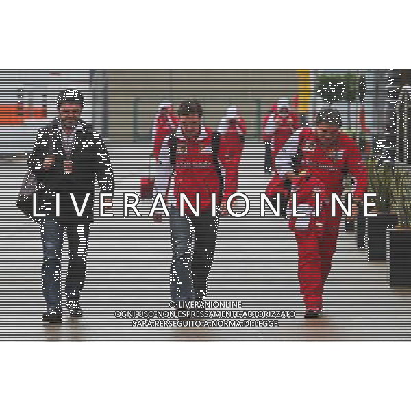 Fernando Alonso (ESP) Ferrari (Centre) with LLuis Garcia Abad (ESP) Driver Manager (Left) and Fabrizio Borra (ESP) Ferrari Physio (Right). 05.07.2014. Formula 1 World Championship, Rd 9, British Grand Prix, Silverstone, England, Qualifying Day. - www.xpbimages.com, EMail: requests@xpbimages.com - copy of publication required for printed pictures. Every used picture is fee-liable. © Copyright: Moy / XPB Images AG ALDO LIVERANI SAS ONLY ITALY