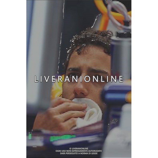 Daniel Ricciardo (AUS) Red Bull Racing RB10. 05.07.2014. Formula 1 World Championship, Rd 9, British Grand Prix, Silverstone, England, Qualifying Day. - www.xpbimages.com, EMail: requests@xpbimages.com - copy of publication required for printed pictures. Every used picture is fee-liable. © Copyright: Batchelor / XPB Images AG ALDO LIVERANI SAS ONLY ITALY