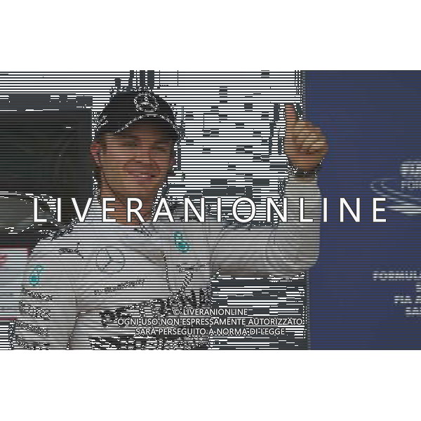 Pole for Nico Rosberg (GER) Mercedes AMG F1 W05. 05.07.2014. Formula 1 World Championship, Rd 9, British Grand Prix, Silverstone, England, Qualifying Day. - www.xpbimages.com, EMail: requests@xpbimages.com - copy of publication required for printed pictures. Every used picture is fee-liable. © Copyright: Batchelor / XPB Images AG ALDO LIVERANI SAS ONLY ITALY
