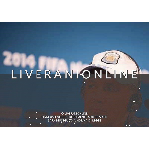 (140704) -- BRASILIA , July 4, 2014 () -- Argentina\'s coach Alejandro Sabella attends a press conference in Brasilia, Brazil, on July 4, 2014, ahead of a quarter-finals match between Argentina and Belgium of 2014 FIFA World Cup. (/Li Ming)(pcy) AG ALDO LIVERANI SAS ONLY ITALY