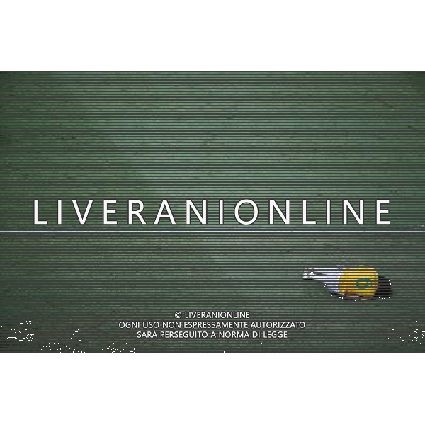 (140704) -- FORTALEZA, July 4, 2014 () -- Brazil\'s Marcelo falls down during a quarter-finals match between Brazil and Colombia of 2014 FIFA World Cup at the Estadio Castelao Stadium in Fortaleza, Brazil, on July 4, 2014. Brazil won 2-1 over Colombia and qualified for semi-finals on Friday. (/Liao Yujie)(pcy) AG ALDO LIVERANI SAS ONLY ITALY