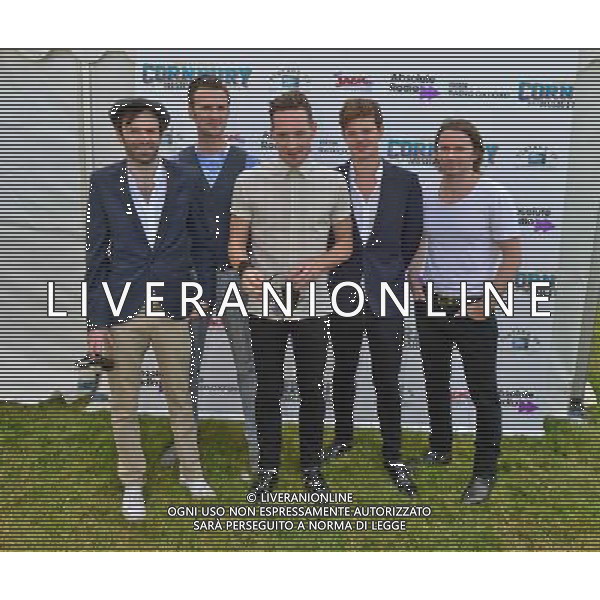  The Feeling perform on the mainstage, Friday Cornbury Festival 2014, The Great Tew Park, Oxfordshire Date ; 04/07/2014 AG ALDO LIVERANI SAS ONLY ITALY
