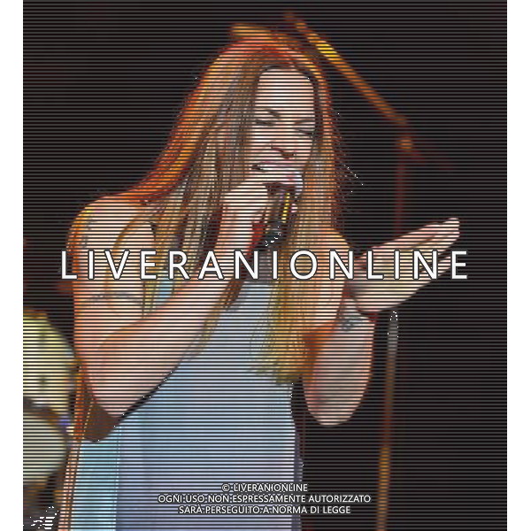  Mel C ( Melanie Jayne Chisholm) joins Jools Holland and his Rhythm and Blues Orchestra, Friday Cornbury Festival 2014, The Great Tew Park, Oxfordshire Date ; 04/07/2014 AG ALDO LIVERANI SAS ONLY ITALY