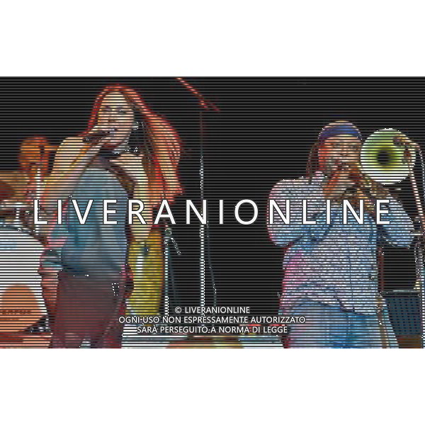  Mel C ( Melanie Jayne Chisholm) joins Jools Holland and his Rhythm and Blues Orchestra, Friday Cornbury Festival 2014, The Great Tew Park, Oxfordshire Date ; 04/07/2014 AG ALDO LIVERANI SAS ONLY ITALY