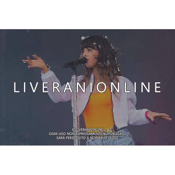 Grammy Award winning Foxes (Louisa Rose Allen) performing live in concert on the mains stage at Wireless 2014 LONDON, Friday, Day One at Finsbury Park, London, United Kingdom Date: 04/07/2014 AG ALDO LIVERANI SAS ONLY ITALY