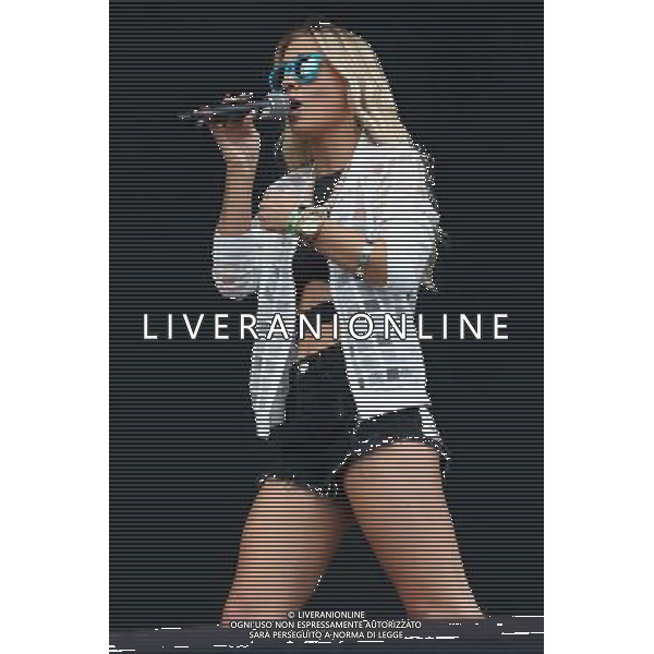 Alexa Goddard performs at Wireless Festival 2014, Perry Park, Birmingham, England, 5th July 2014. AG ALDO LIVERANI SAS ONLY ITALY