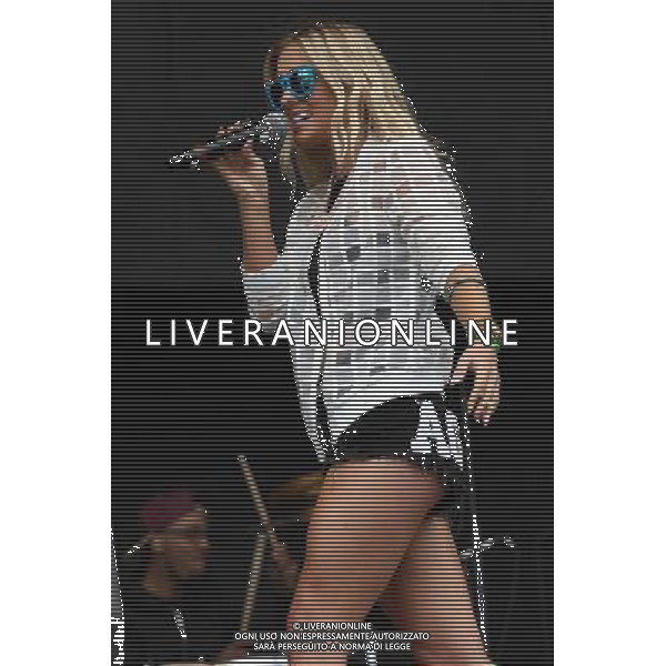 Alexa Goddard performs at Wireless Festival 2014, Perry Park, Birmingham, England, 5th July 2014. AG ALDO LIVERANI SAS ONLY ITALY