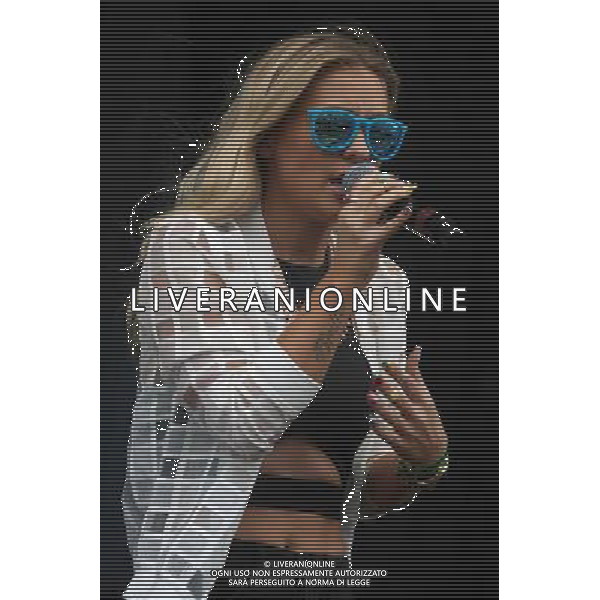 Alexa Goddard performs at Wireless Festival 2014, Perry Park, Birmingham, England, 5th July 2014. AG ALDO LIVERANI SAS ONLY ITALY