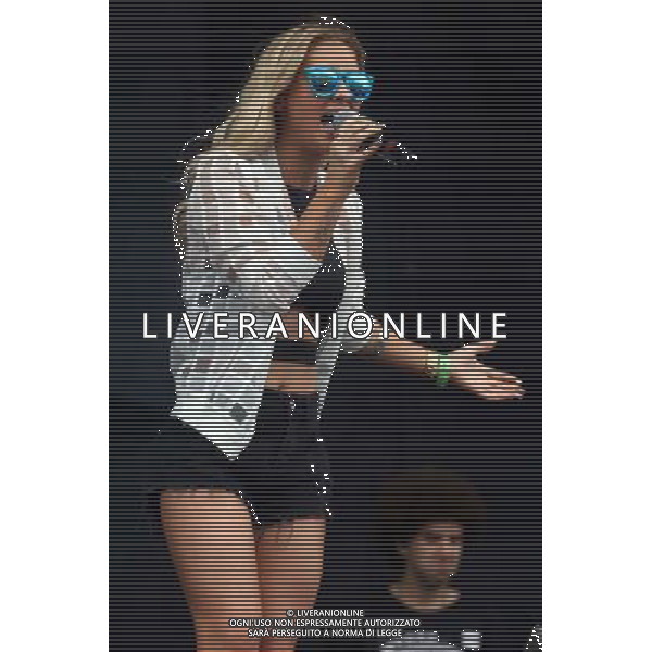 Alexa Goddard performs at Wireless Festival 2014, Perry Park, Birmingham, England, 5th July 2014. AG ALDO LIVERANI SAS ONLY ITALY