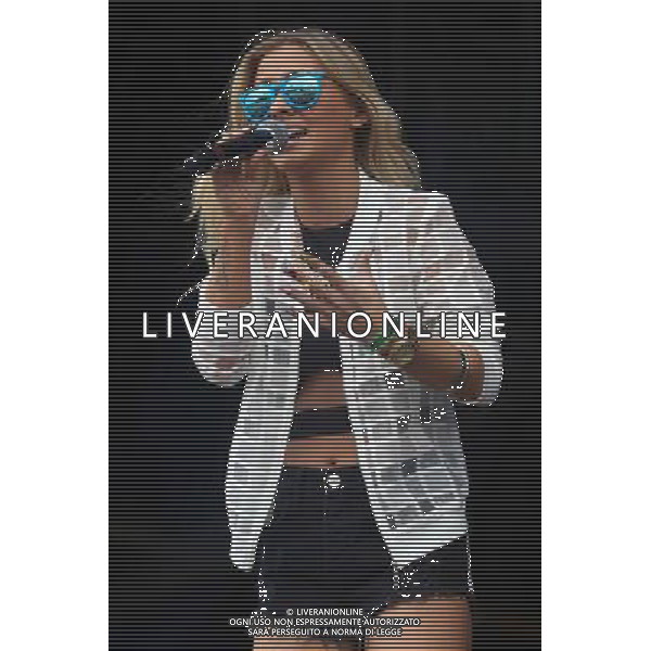 Alexa Goddard performs at Wireless Festival 2014, Perry Park, Birmingham, England, 5th July 2014. AG ALDO LIVERANI SAS ONLY ITALY