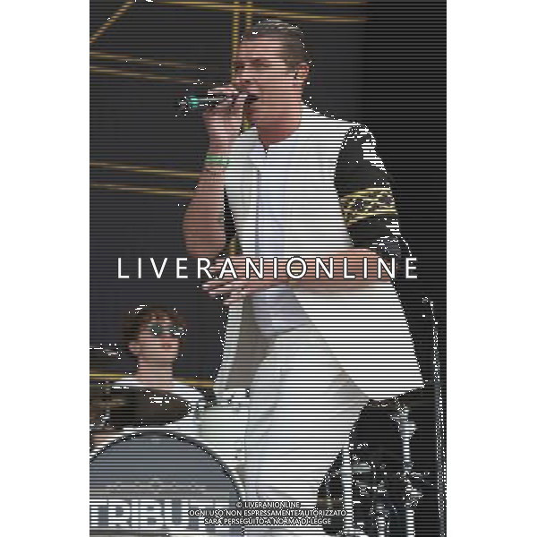 John Newman performs at Wireless Festival, Perry Park, Birmingham, 5th July 2014. AG ALDO LIVERANI SAS ONLY ITALY
