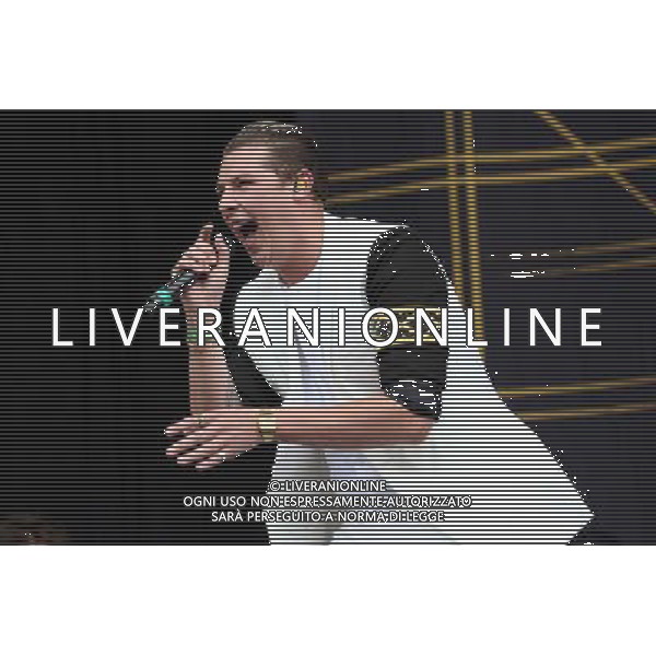 John Newman performs at Wireless Festival, Perry Park, Birmingham, 5th July 2014. AG ALDO LIVERANI SAS ONLY ITALY
