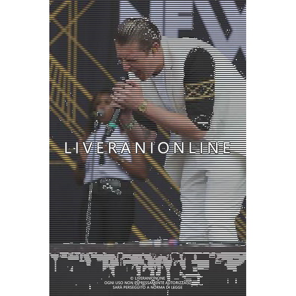 John Newman performs at Wireless Festival, Perry Park, Birmingham, 5th July 2014. AG ALDO LIVERANI SAS ONLY ITALY