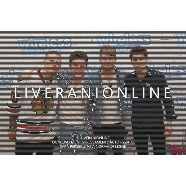 Rixton post backstage at Wireless Festival, Perry Park, Birmingham, 5th July 2014. AG ALDO LIVERANI SAS ONLY ITALY