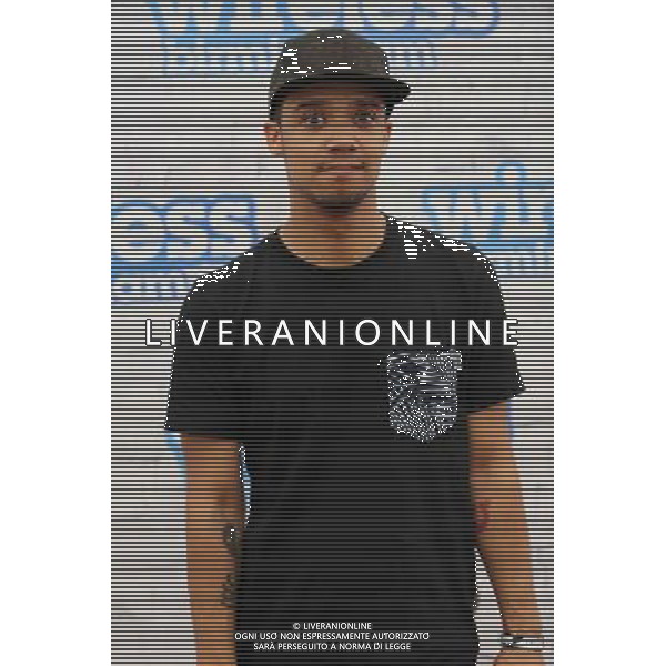 Raleigh Ritchie backstage at Wireless Festival, Perry Park, Birmingham, 5th July 2014. AG ALDO LIVERANI SAS ONLY ITALY